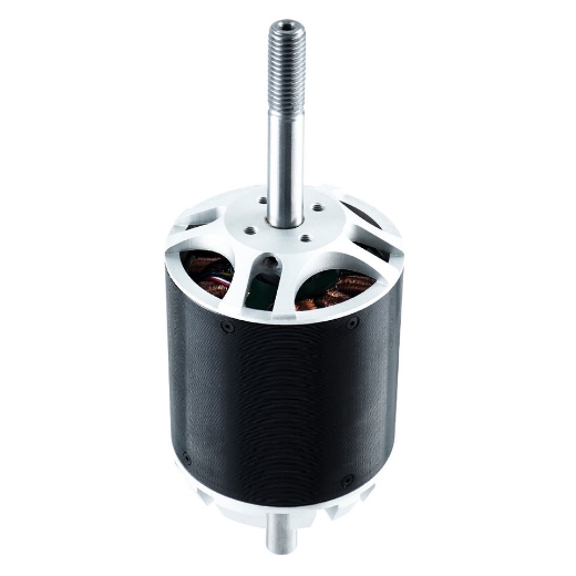 7000W 130KV 4-12S Outrunner Sensored Brushless DC Motor