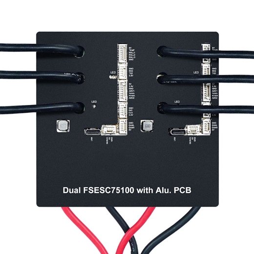 100A/200A 4-20S Brushless ESC Controller for Dual Motor