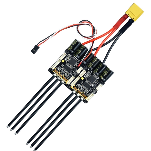 70A/140A 4-12S Brushless ESC Controller for Dual Motor