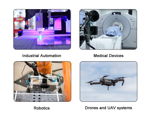 Applications of brushless dc gear motors