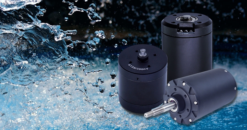 Waterproof brushless motors